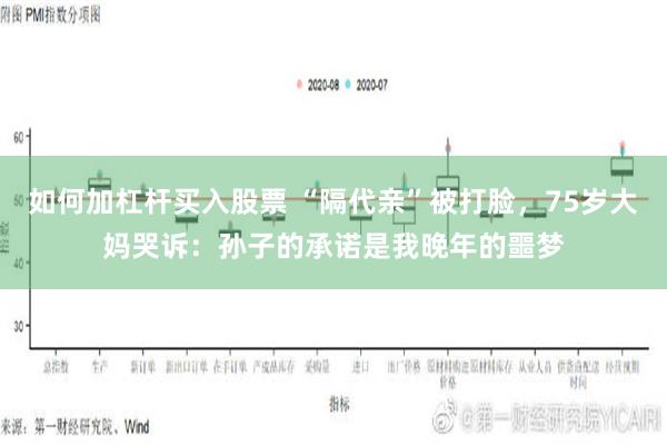 如何加杠杆买入股票 “隔代亲”被打脸，75岁大妈哭诉：孙子的