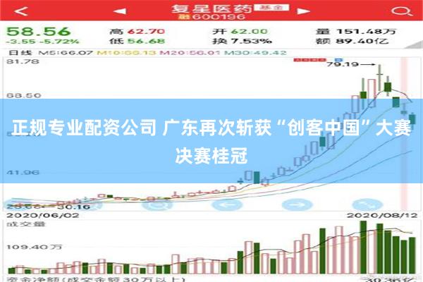 正规专业配资公司 广东再次斩获“创客中国”大赛决赛桂冠