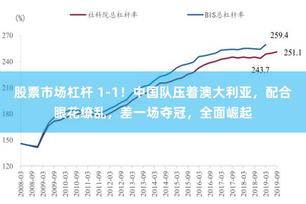 股票市场杠杆 1-1！中国队压着澳大利亚，配合眼花缭乱，差一场夺冠，全面崛起