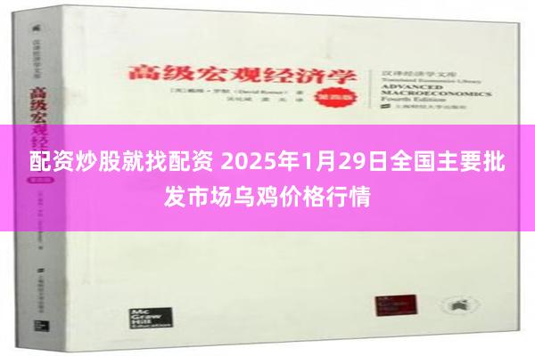 配资炒股就找配资 2025年1月29日全国主要批发市场乌鸡价格行情